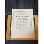 Mozart variations sur come un agnelo la majeur partition piano ed. litolff Mozart variations sur come un agnelo la majeur partition piano ed. litolff