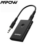Mpow - transmetteur rcepteur bluetooth sans fil 2 en 1, adaptateur aptx aux 3. 5mm, pour tlvision ...