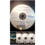 Msnet � cd - rom de r�installation pc disque seul fonctionnel sans bo�tier