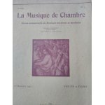 La musique de chambre n5 revue semestrielle de musique ancienne et moderne