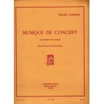 Musique de concert - pour saxophone alto et petit orchestre (piano)