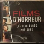 Les meilleures musiques de films d'horreur - cd edition atlas 12 titres