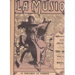 La musique n22 dimanche 29 septembre 1912 ; croze et missa jolis yeux, lehar trois amoureuses : roses ...