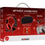 Mythics gamer pack accessoires nintendo switch, switch lite et switch oled - casque - housse - botier ...