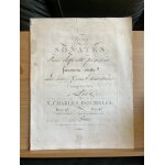 N. charles bochsa trois sonates progressives pour piano partition schonenberger xixe si�cle