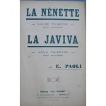 La nnette (valse musette pour accordon) ; la javiva (valse musette pour accordon)