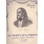 Nicolo paganii 20 morceaux choisis pour piano et violon ou mandoline albm n5