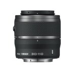 Nikon 1 nikkor vr 30 - 110mm f / 3. 8 - 5. 6 milc t�l�objectif noir et gris