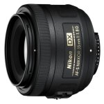 Nikon af - s dx nikkor 35mm f / 1. 8g slr objectif large noir