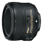 Nikon af - s nikkor 50mm f / 1. 8g slr objectif zoom standard noir