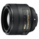Nikon af - s nikkor 85mm f / 1. 8g slr t�l�objectif noir