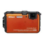 Nikon appareil photo num�rique coolpix (coolpix) aw100 soleil orange aw100or