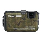 Nikon appareil photo numrique coolpix camouflage aw100cm (coolpix) aw100 fort
