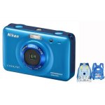 Nikon coolpix s30 blue navy (étanche - 3 m) + sac à dos bleu Nikon coolpix s30 blue navy (étanche - 3 m) + sac à dos bleu
