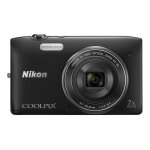 Nikon coolpix s3500 compact 20. 1 mpix noir
