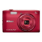Nikon coolpix s3600 compact 20. 1 mpix rouge