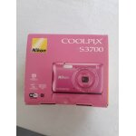 Nikon coolpix s3700 appareil photo numérique compact - zoom optique x8 - 20, 1 mpx - rose Nikon coolpix s3700 appareil photo numérique compact - zoom optique x8 - 20, 1 mpx - rose