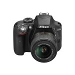 Nikon d3300 - appareil photo numrique - reflex - 24. 2 mpix - 3 x zoom optique objectif af - s vr dx ...