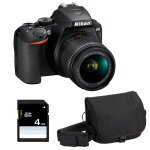 Nikon d3500 + 18 - 55 vr garanti 3 ans + sac + sd 4go