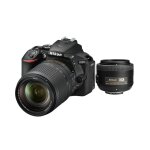 Nikon d5600 kit af - s 18 - 140mm f3. 5 - 5. 6g ed vr dx + af - s 35mm f1. 8g dx