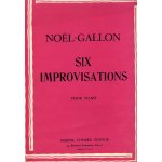 Noel gallon six improvisations pour piano
