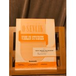 O. sevcik etudes pour violon editions bosworth anciennes impressions opus 6 partie 5