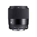 Sigma contemporary - objectif - 30 mm - f / 1. 4 dc dn - sony e - mount - pour sony cinema line; a vlogcam; ...