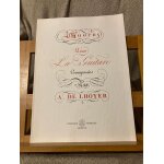 Oeuvres composes par a. de loyer partition guitare minkoff 1996 + documentation