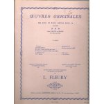 Oeuvres originales des xviie et xviiie si�cles pour la fl�te. pour fl�te et basse 1er recueil