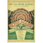 Oh ma rose marie - couplets chantés par m. burnier - Oh ma rose marie - couplets chantés par m. burnier -