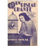 Un oiseau chante (film madame & son flirt) - chant seul - 1945