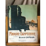 Olivier cambon marche egyptienne pour piano partition editions margueritat