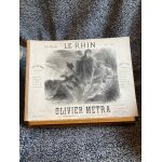 Olivier metra le rhin polka mazurka pour piano partition editions henri tellier
