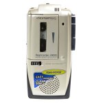 Olympus pearlcorder j300 - dictaphone � microcassette - noir, or m�tallis�