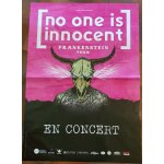 No one is innocent - frankenstein tour - 70x100cm - affiche / poster envoi en tube