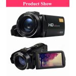 Ordro hdv - z20 1080p microphone camra 16x 24mp camscope numrique hdmi avec un trpied et une 32gb ...