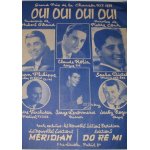 Oui, oui, oui, oui, (valse) piano et chant 1959