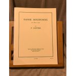 P. lantier danse bouffonne pour basson et piano partition editions leduc