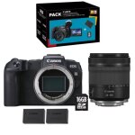 Pack appareil photo hybride canon eos rp + rf 24 - 105 mm f / 4 - 7. 1 is stm + seconde batterie lp - ...