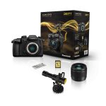 Pack appareil photo hybride panasonic lumix gh5 noir + + 25mm + sd32 go - micro deity v - mic d4 mini ... Pack appareil photo hybride panasonic lumix gh5 noir + + 25mm + sd32 go - micro deity v - mic d4 mini ...