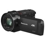 Panasonic hc - vxf1 cam�scope 4k - 30 pi - s 8. 57 mp 24x zoom optique leica carte flash wi - fi noir ...