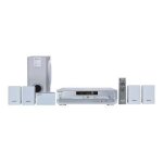 Panasonic sc - ht75 - systme home cinema - canal 5. 1 - 300 watt (totale) - argent mtallique