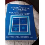 Partitions 15 chefs d'oeuvre classiques transcrits par l�o laurent pour orgue electronique for electronic ...