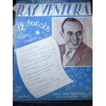 Partition 1er album ray ventura 12 succes pour piano et chant