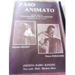 Partition accord�on  ; paso animato ; michele boudet et pierre parachini