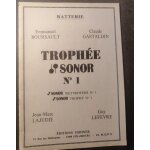 Partition batterie troph�e sonor no 1 - emmanuel boursault et claude gastaldin j. m. lajudie g. lefevre ...