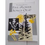 Partition chant chorale benjamin britten five flowers songs op. 47