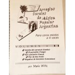 Partitions chorales, argentine :  5 arreglos corales de msica popular argentina  para coros mixtos a ...