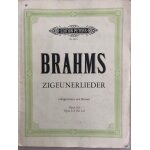 Partition pour chorale de zigeunerlieder de brahms
