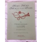 Partition clement janequin la guerre la bataille de marignan par roland lemtre